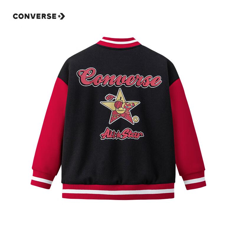 Converse Стеганая бейсбольная куртка для мальчика