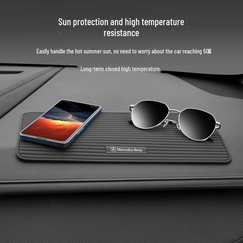 Противоскользящий коврик для хранения вещей в автомобиле Mercedes-Benz C200L, E300L, GLC260L с держателем для духов на приборной панели