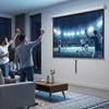 Projection Screen, 100-Inch 4K 4:3, Metal Casing, Height Adjustable, 203 x 152 cm, White