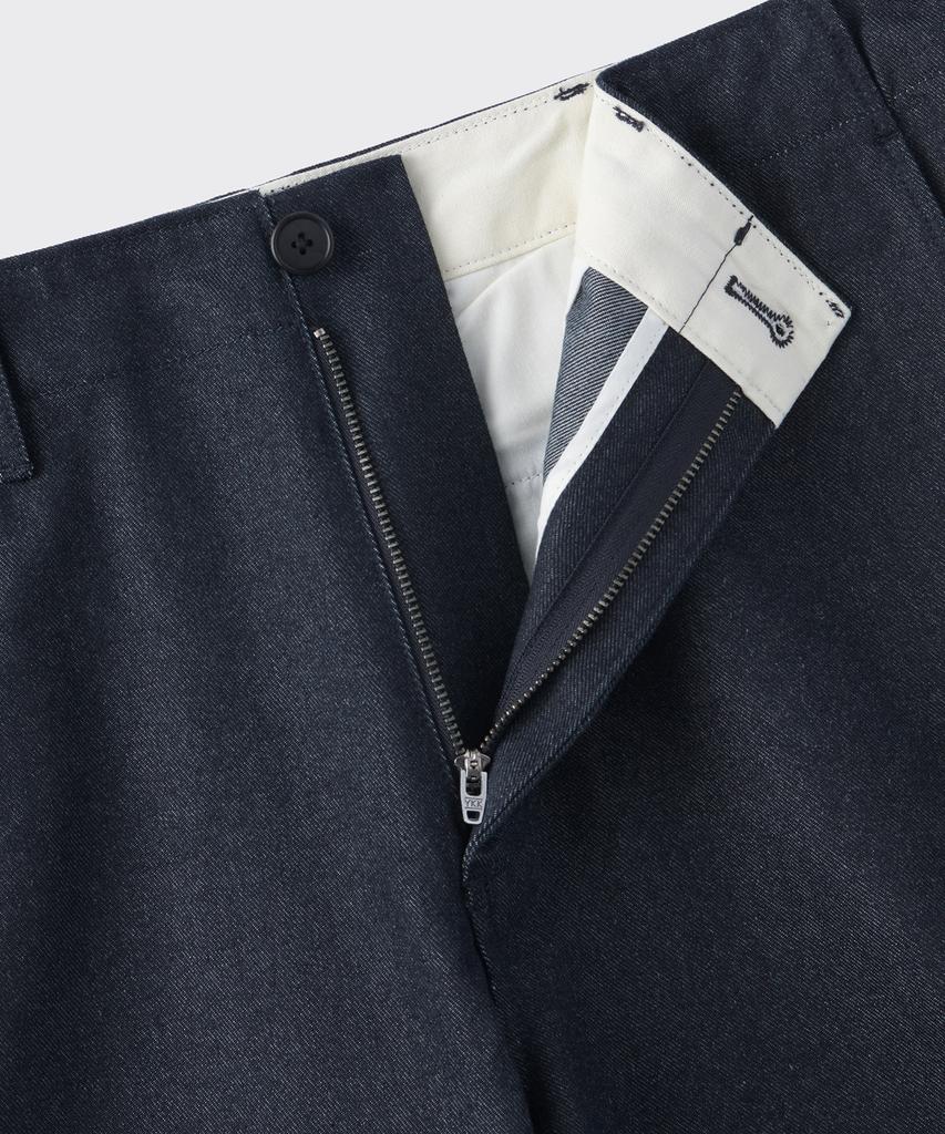 MUSINSA STANDARD Denim-Like Officer Pants [Deep Indigo]
