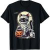 Black Cat Mummy Men Women Kids Halloween Funny Black Cat T-Shirt