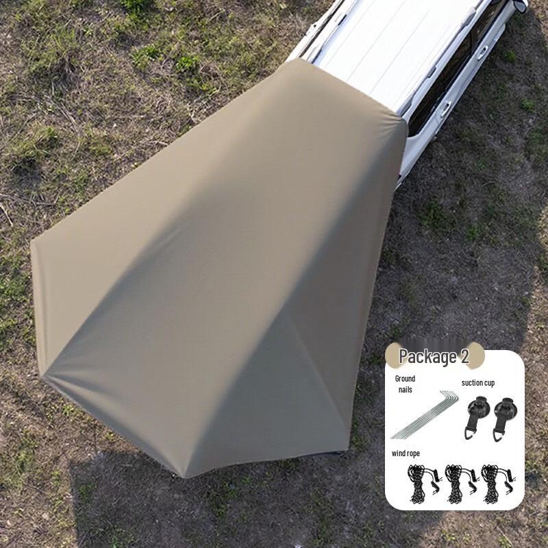 Автомобильный тент и солнцезащитный козырек Wing Lemon на присоске