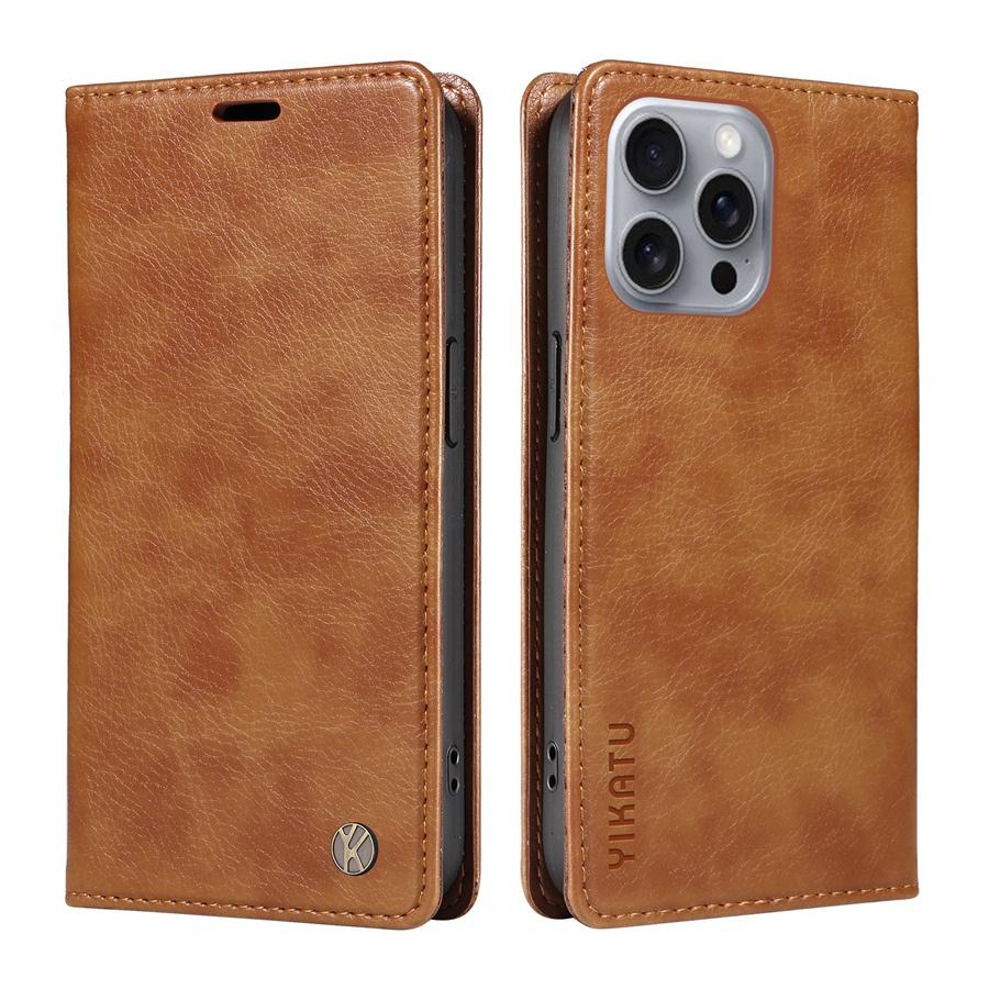 Премиальный кожаный прочный магнитный чехол для iPhone 16 Pro Max 16e 16 Plus 15 Pro 14 13 12 11 XR 7 8 Plus SE чехол-кошелек с подставкой и отделениями для карт