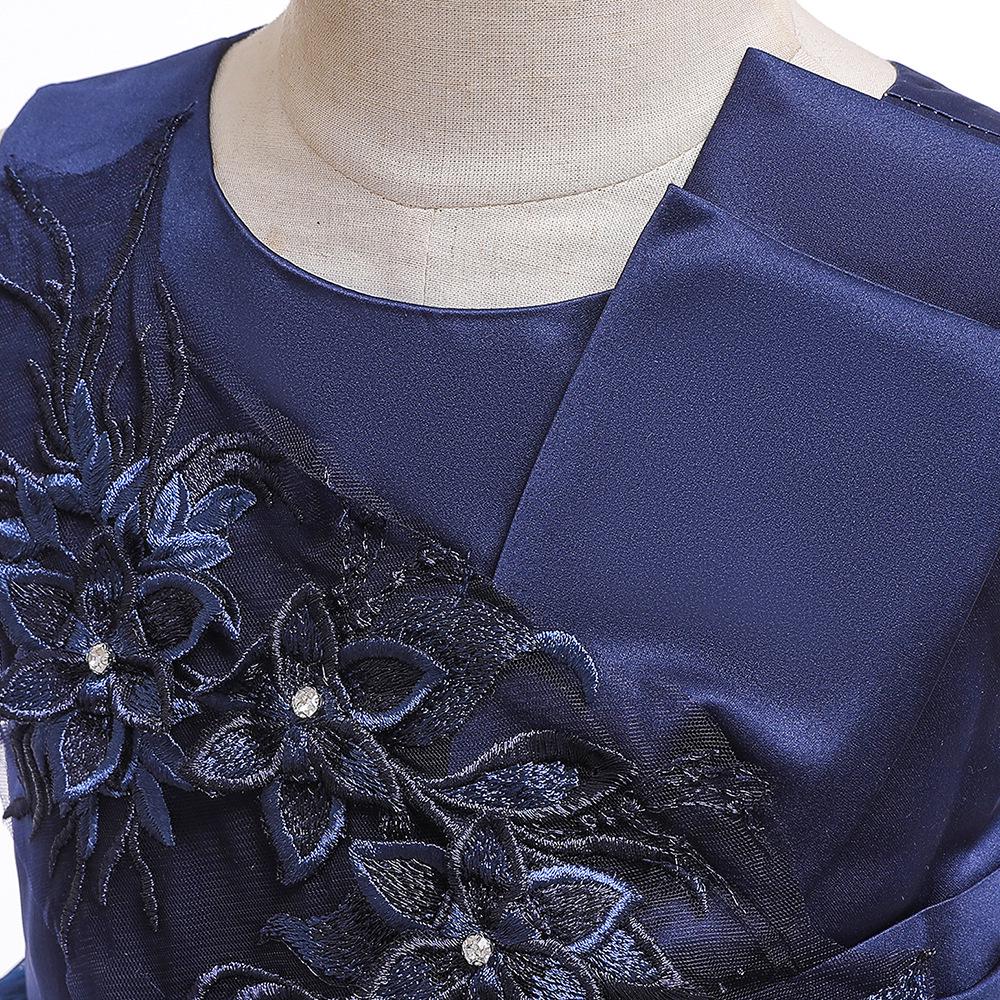 Платье принцессы из пышной сетки для девочек для выступлений и подиумов