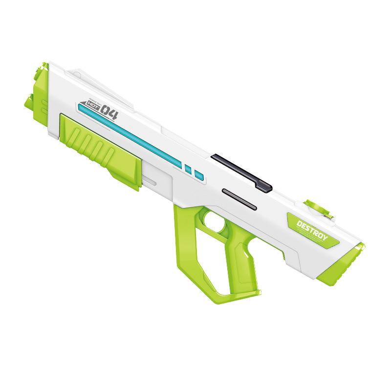 Handheld Continuous Fire Electric Water Gun with Integrated Pulse and Automatic High-Pressure Pumping for Kids