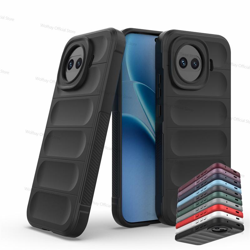 Для vivo iQOO Z11 Turbo Чехол iQOO Z11 Turbo Чехол-бампер Ударопрочный Защитный чехол из ТПУ с защитой от отпечатков пальцев для iQOO Z11 Turbo