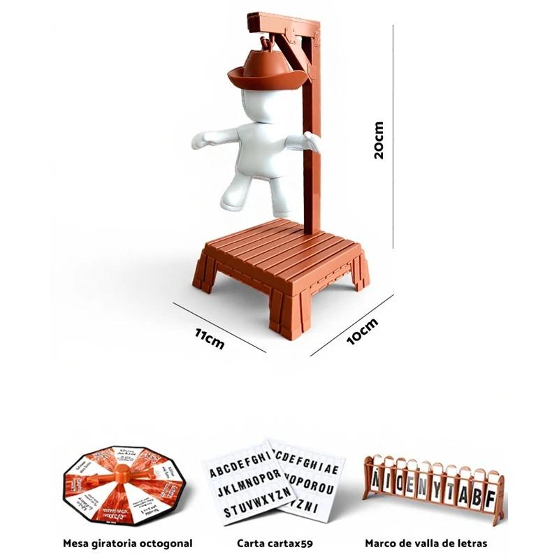 Magnetic Hangman Mystery Word Game Toys for Family Friend Party Parent-child Interaction Desktop Games Kids Educational Toy Gift