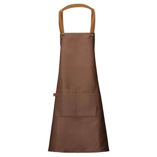 Профессиональный кухонный фартук для мужчин и женщин, водонепроницаемый пылезащитный регулируемый фартук для шеи, идеально подходит для кафе, салонов красоты, работы с ногтями