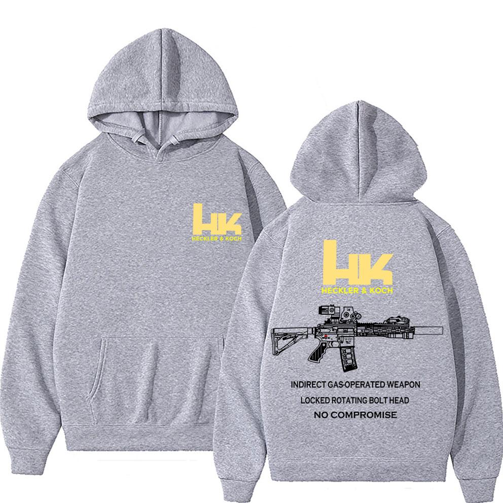 Heckler & Koch HK416 Graphic Hoodie Forward Observations Group Sweatshirt Men Women Fashion Retro Trend Pullover Male Streetwear