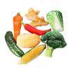 Sound Simulation Chicken Leg Poached Egg Chinese Cabbage Pets Supplies Puppy Toy Chew Toys Dog Toys