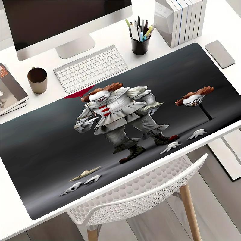 Pennywise the Dancing Clown Theme Premium Non-slip Mouse Pad with Stitched Edges,Durable Rubber Material,for Desktop & Gaming Great Gifts