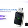 Беспроводной блок CarPlay 2 в 1 Адаптер Android Auto Портативный автомобильный мультимедийный модуль для бесперебойного подключения