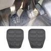 2Pcs Car Foot Pedal Brake Clutch Rubber Pads Cover For VW Golf Jetta MK2 T4 C44 1983 - 1992 1984 - 1992 Car-styling Skid-proof