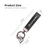 Car Badge Carbon Fiber Keychain Car Styling Custom Key Ring For Citroen Grand Picasso Jumper Cactus Saxo 2CV VTS DS3 DS4 DS5 RD3