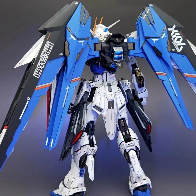 HG Rising Freedom 1/144 Seed FREEDOM С Водными Наклейками Стойка Двойная Маска Сборная Фигурка Фигурки Действия Летающий Freedom XFS