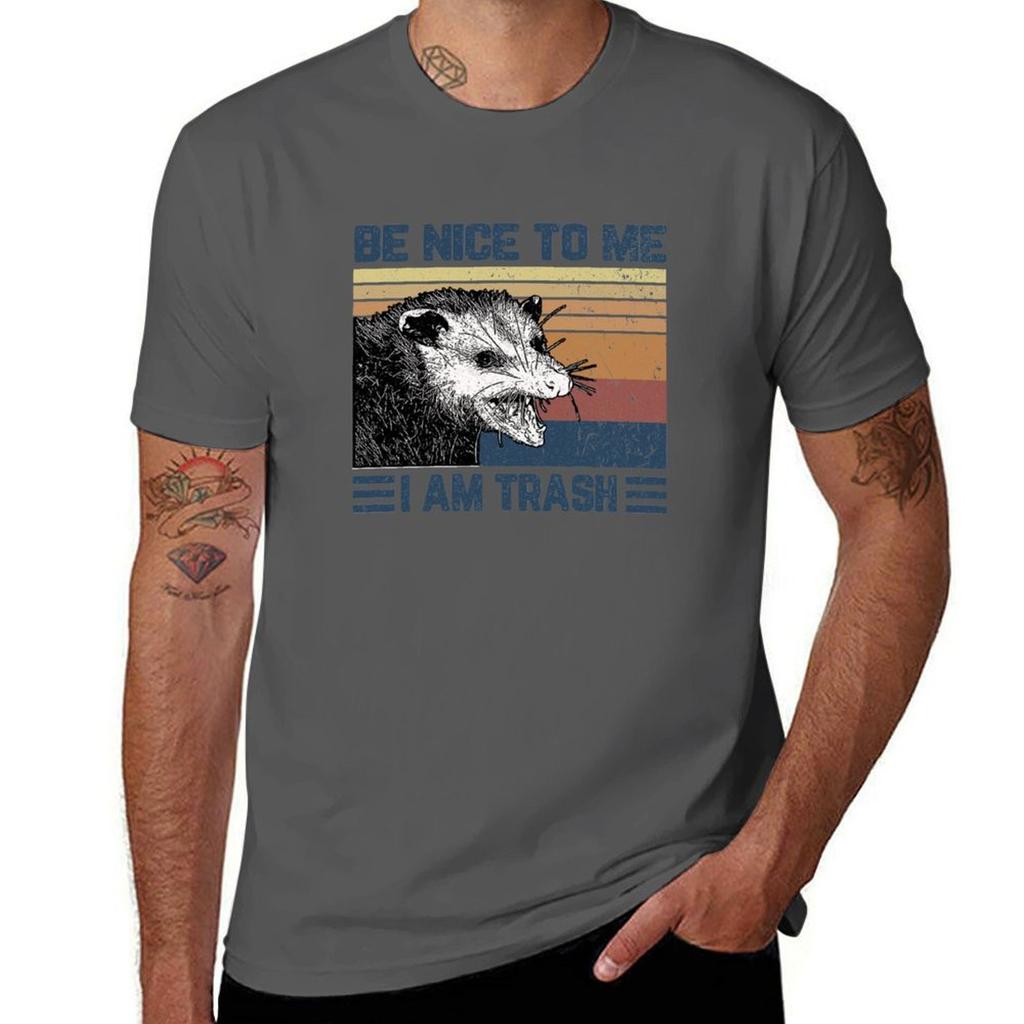 Be Nice To Me I Am Trash Tshirt Outdoor Working Tshirt