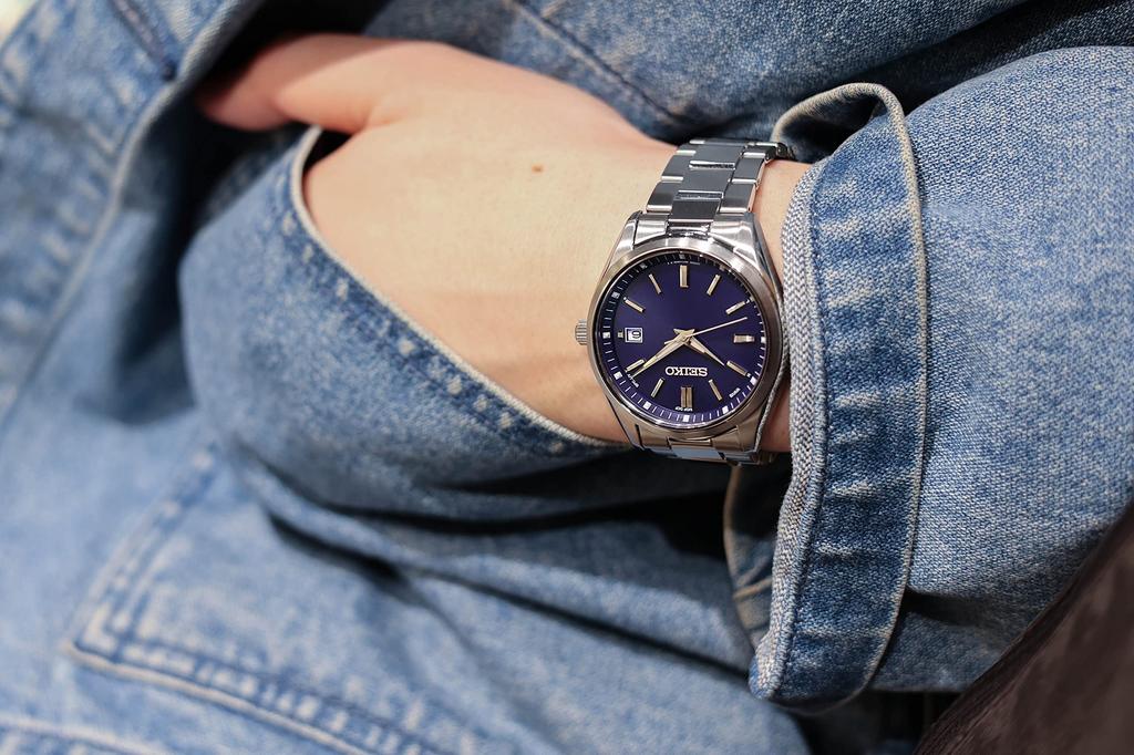 SEIKO SELECTION SBTM321 дата синий 10 АТМ водозащита нержавеющая сталь [Seiko Watch] Мужские наручные часы японского производства, с питанием от солнечной энергии, радиоуправляемые, календарь,
