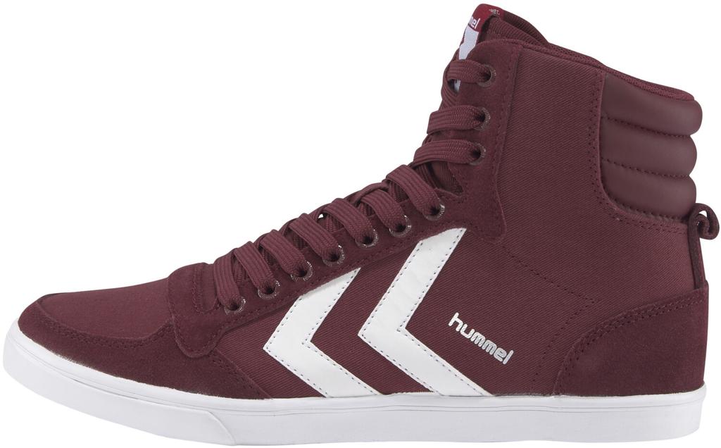 Кроссовки Hummel Slimmer Stadil High Canvas cabernet