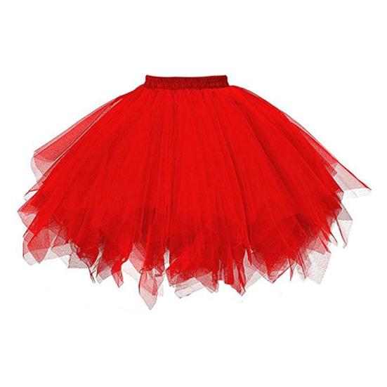 Женская юбка-пачка трапециевидной формы, с большим распашным краем, однотонная, многослойная, ярких цветов, с высокой эластичной резинкой на талии, пышная газовая короткая юбка для танцев