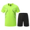 Summer quick-drying short-sleeved sports suit, running suit, comprehensive training suit, quick-drying, cool and comfortable short-sleeved shorts whol