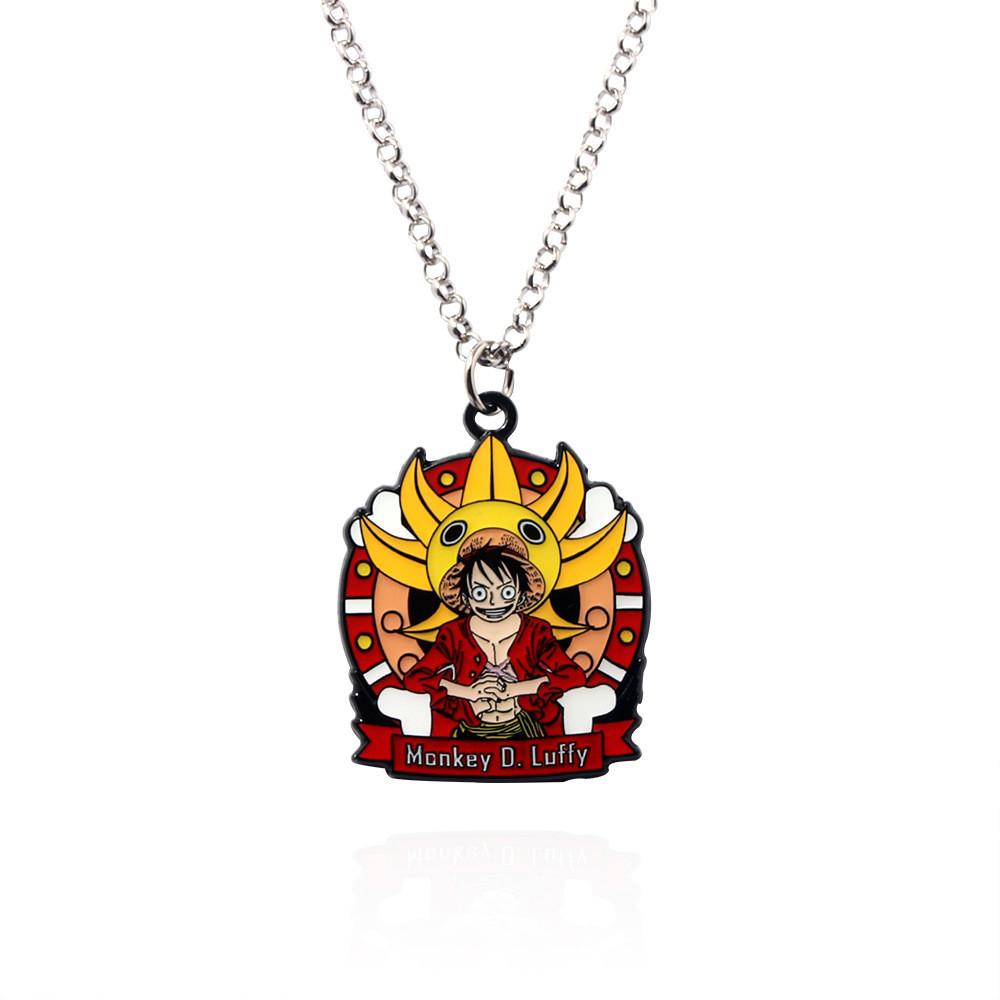 Ключница One Piece Monkey D Luffy Металлический кулон В качестве подарка и сувенира
