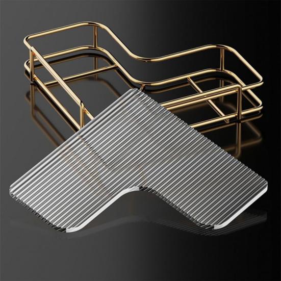 Storage Rack Durable Convenient Space-saving Bathroom Corner Organizer Shelf for Home Kitchen Toilet
