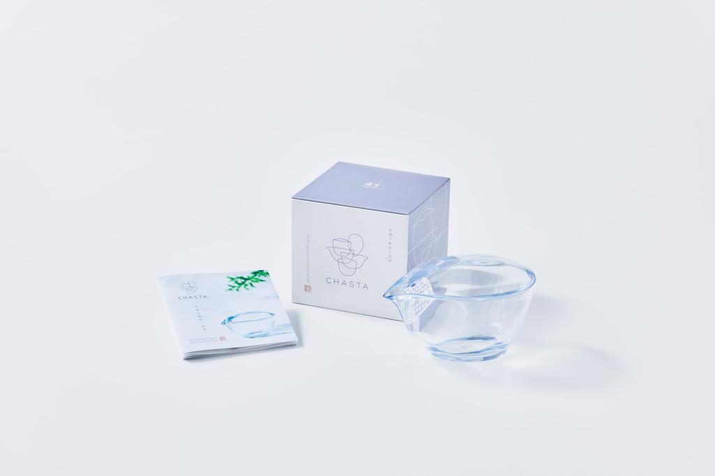 Morihan Teapot That Can Be Enjoyed with All Five Senses CHASTA Renewal Made by Tritan Capacity 250ml Transparent Easy To Use Unbreakable Easy To Wash