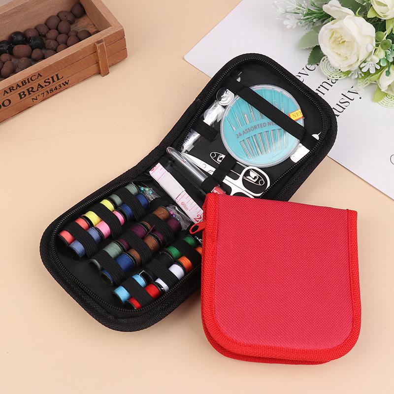 Портативный швейный набор, полный набор для шитья, самодельная вышивка, набор инструментов для шитья, дорожные инструменты для дома, швейные принадлежности