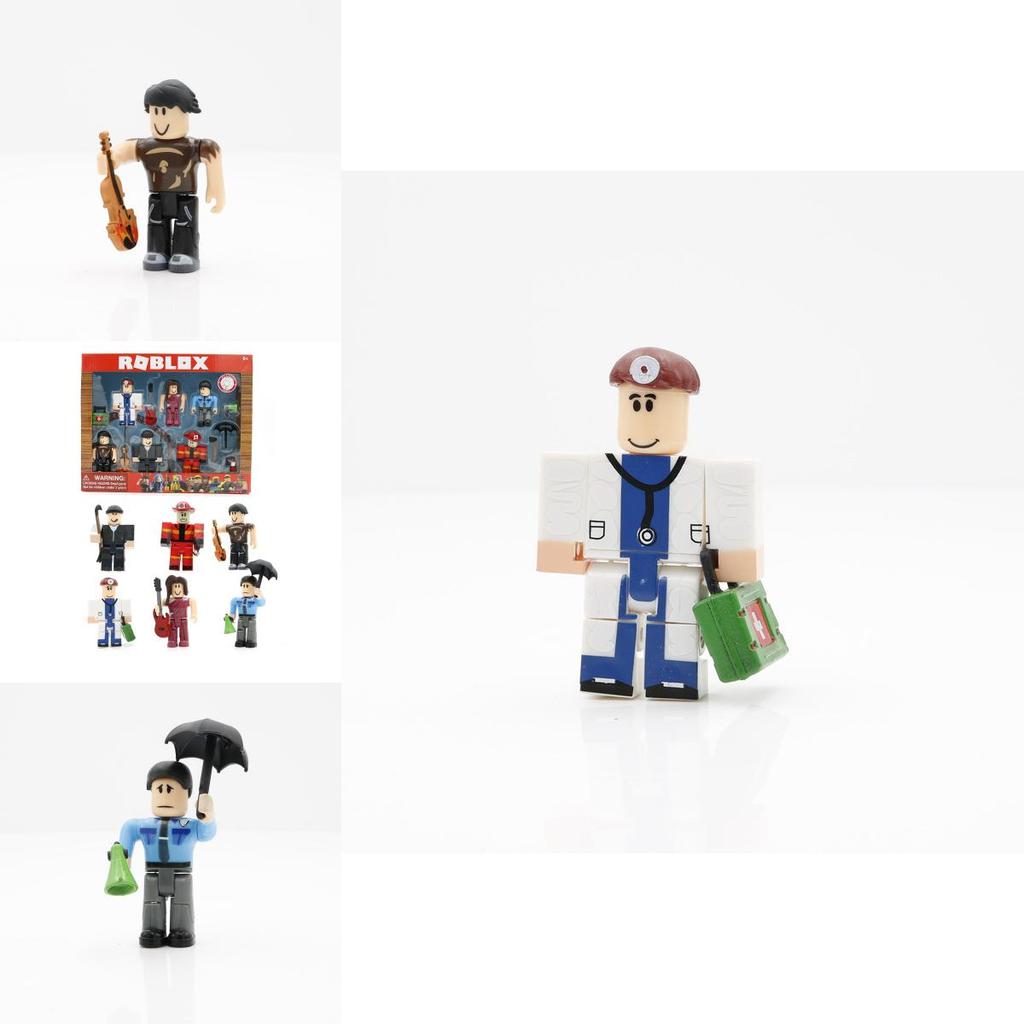 Roblox New Game Figma Professional Citizen Mermaid Playset Action Figure Toy