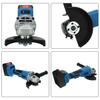 588VF 1580 Вт 125 мм DIY Электроинструмент Режущая машина Полировальная машина для 18 В аккумулятора Бесщеточная Беспроводная Угловая шлифовальная машина