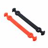 10Pcs Long Buckle Type Tennis Shock Damper Silicone Tennis Vibration Absorber  Tennis Racket Strings