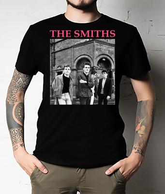 Мужские и женские футболки The Smiths Мужская с коротким рукавом Группа