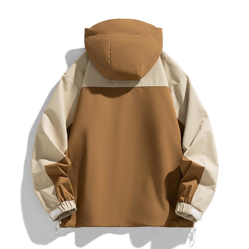 Cozy Up Men's Hooded Jackets Outdoor Waterproof Dustproof Coat Women Mountaineering Clothing Zipper Jacket Unisex