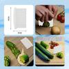 Crinkle Cutter Blade Cucumber Fry Cutter Stainless Steel Vegetable Potato Wavy Chopper Knife French Fry Slicer For Carrot Onion