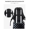 Men's Fashionable Solid Color Backpack - Lightweight and Durable, Suitable for Sports, Travel, and Commuting, with A Laptop Compartment