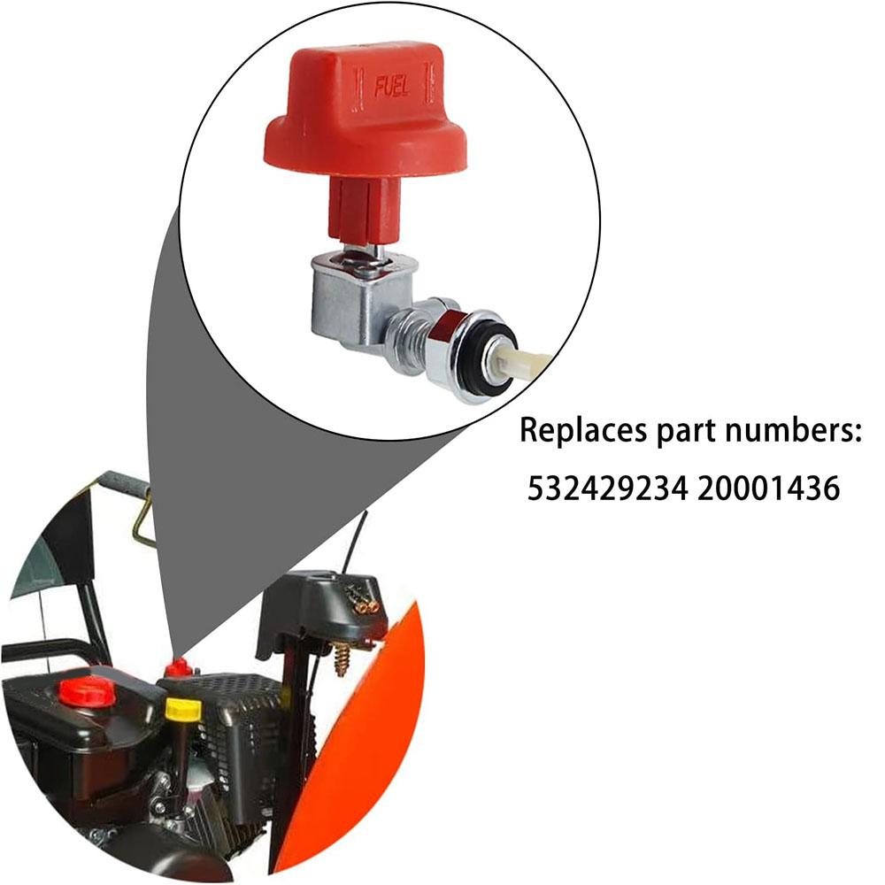 Запорный топливный клапан для снегоуборщика Ariens Poulan Husqvarna 532429234, 20001436