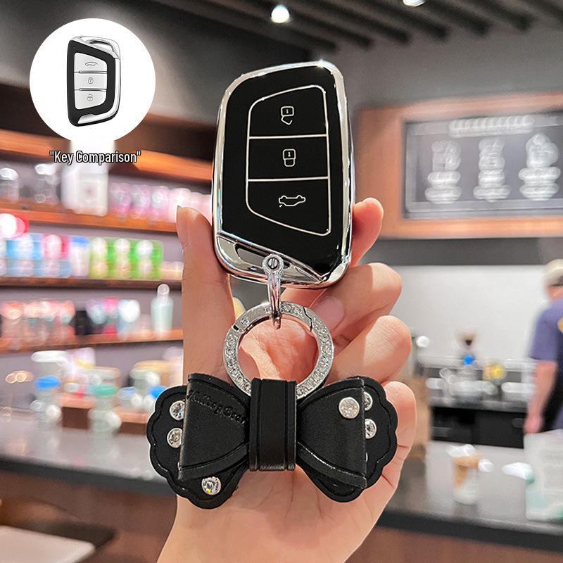Чехол для ключа автомобиля JAC для Jiayue A5, X4, X7, iC5, iEVS4/7S/T8, Ruifeng S4/S7/M6.