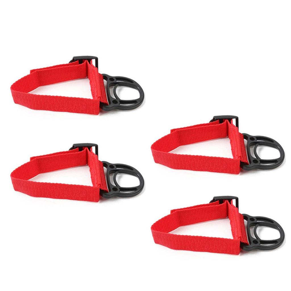 4 шт. вешалка для одежды 45 см для Jeep Wrangler TJ JK JL JT 1997-2024 Roll Bar крючок для шляпы аксессуары для салона автомобиля