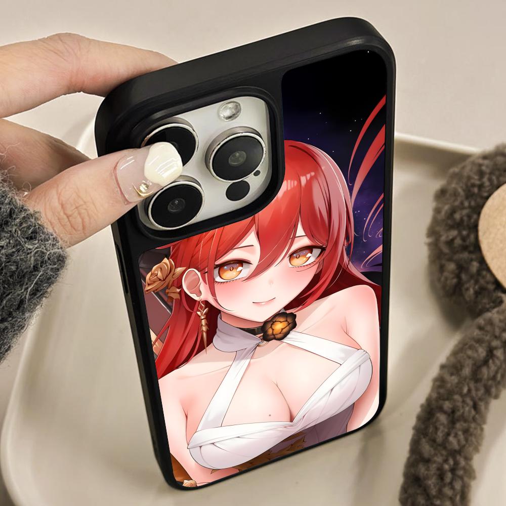 HSR Himeko Матовая поверхность Чехол для мобильного телефона для iPhone 17 16 15 14 13 12 11 Air Pro Max Plus Цветная крышка