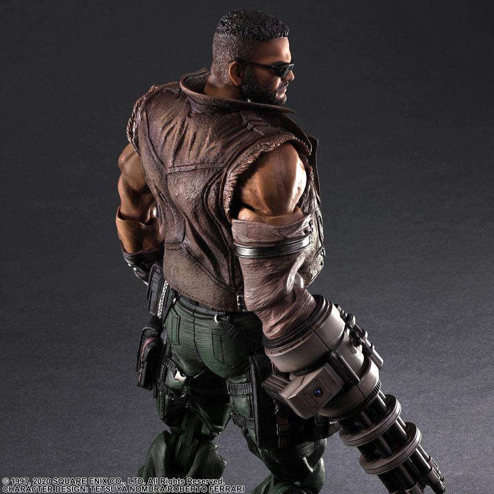Final Fantasy VII Remake PLAY ARTS Kai Barret Wallace Version 2 PVC Painted Action Figure