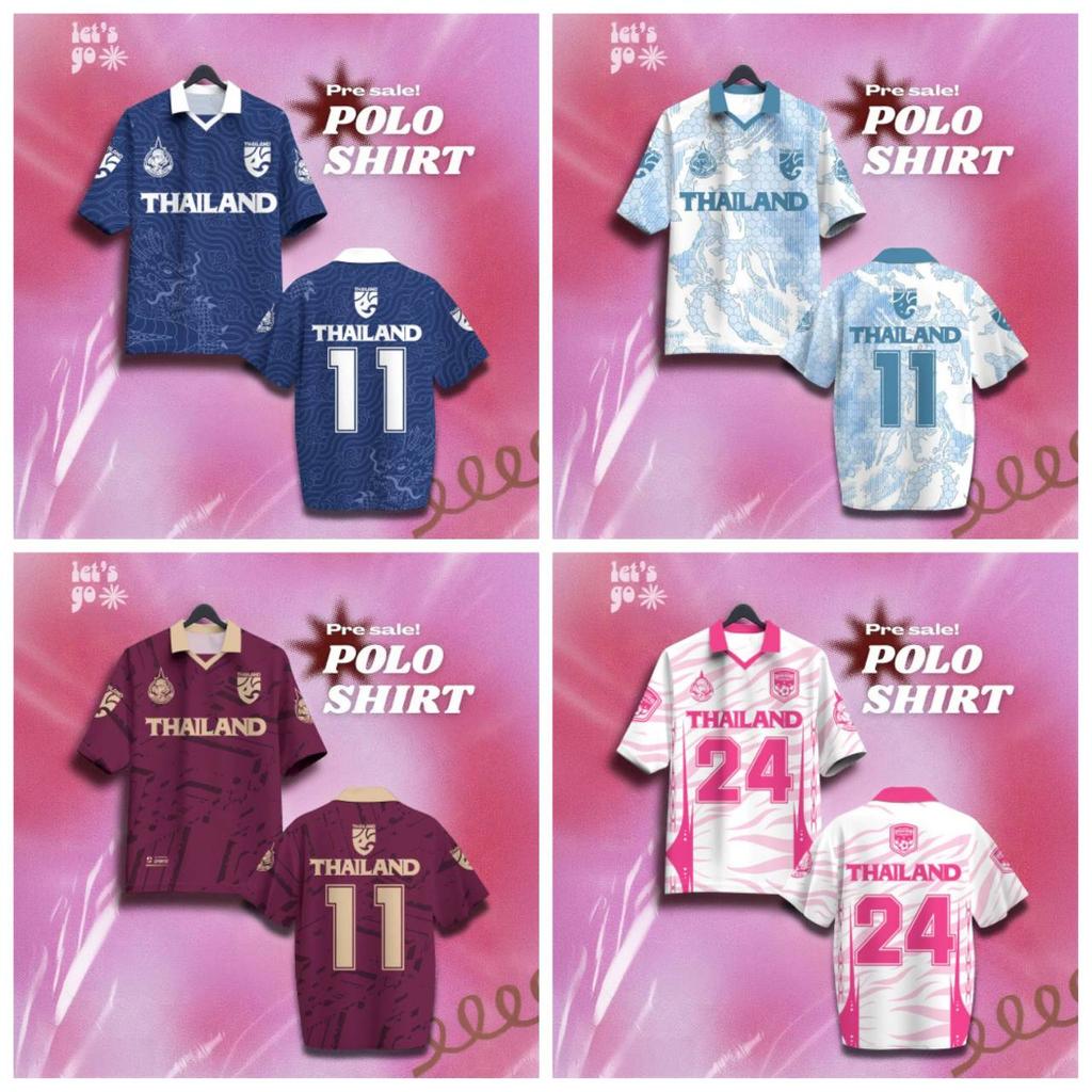 ТАИЛАНД Футбол Футбол Поло Винтажная Футболка Национальный Флаг Логотип Слон Значок Карта Унисекс Мужчины Женщины ДЖЕРСИ Принт Быстросохнущая С Коротким Рукавом Форма