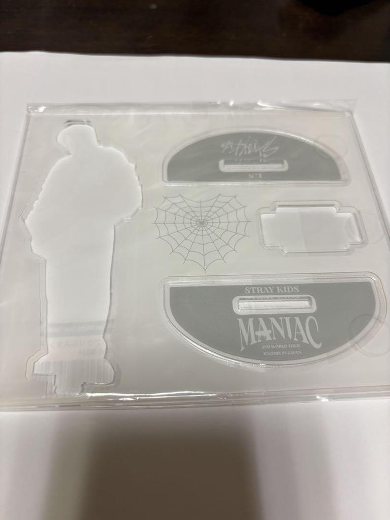 [USED] StrayKids Ien Acrylic Stand Can Badge Keychain MANIAC