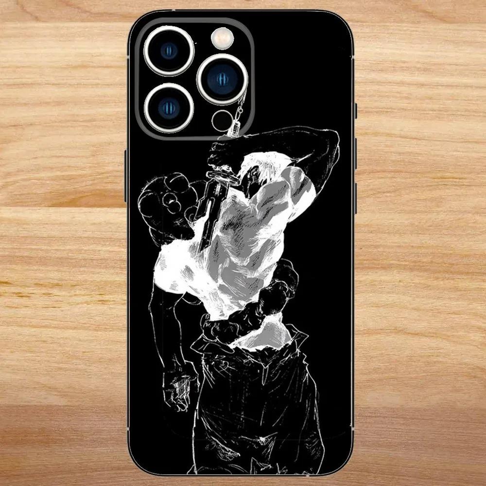 Чехол для телефона Аниме Jujutsu Kaisen Для iPhone 16 15 14 13 12 11 Pro Max Mini X XR XS SE20 8 7 Plus Прозрачные ТПУ чехлы Тодзи Фусигуро