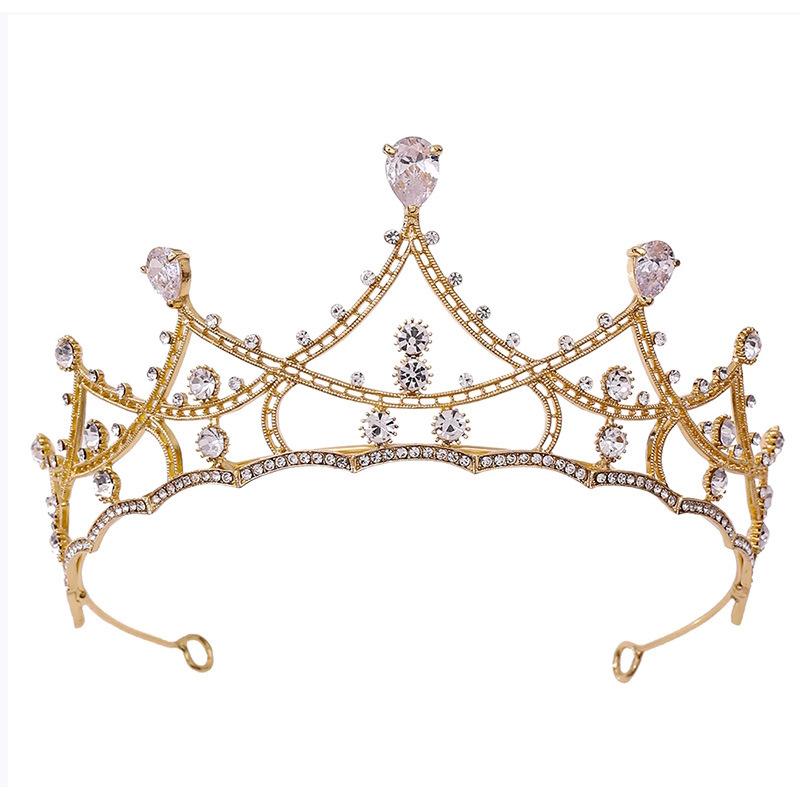 Корейская свадебная корона свадебный головной убор день рождения ужин хрустальные аксессуары для волос повязка на голову фотостудия аксессуары корона