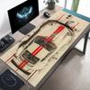 Большой коврик для мыши в тематике суперкаров 900x400x3 мм Настольный коврик для ПК, компьютера, геймеров Нескользящий Игровой, для учебы, офиса Настольные аксессуары