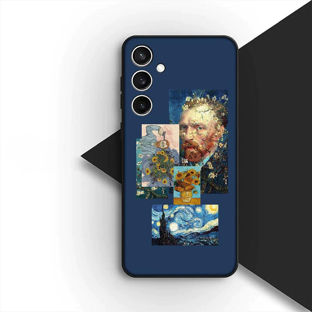 Cover for Motorola Moto G55 G45 G75 G85 G35 Edge 50 30 Fusion 40 NEO Ultra Pro Casing Phone Case Starry Night Van Gogh Sky Art