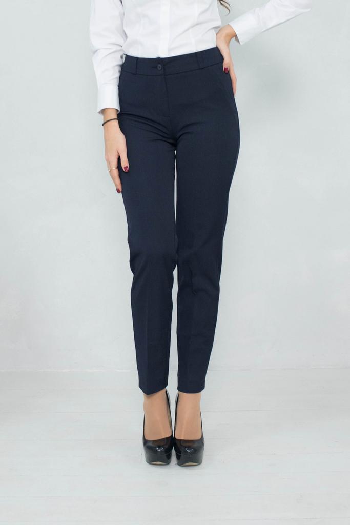 Классические брюки зауженные теплая ткань