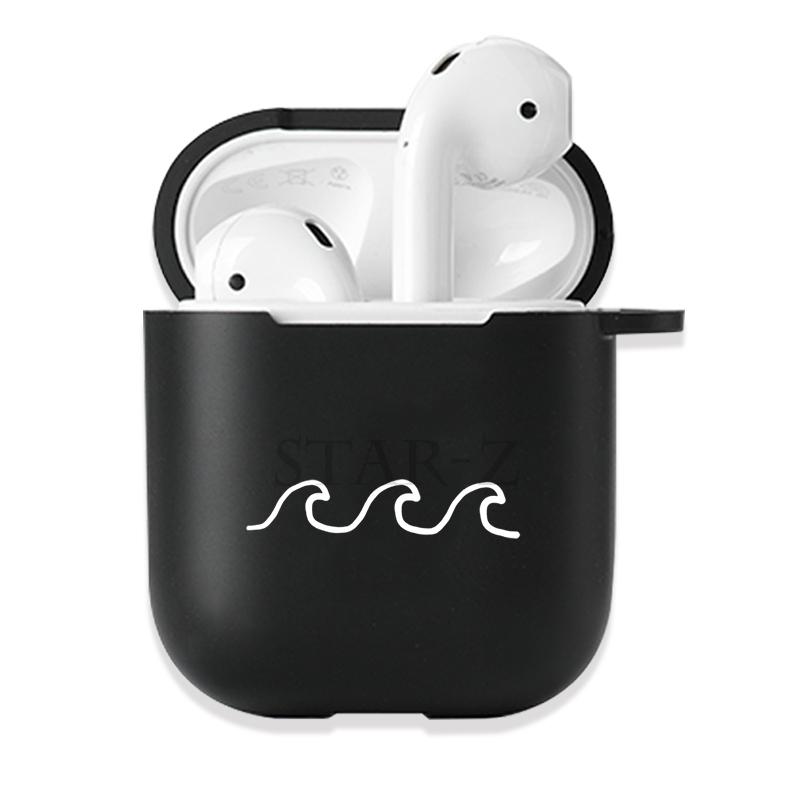 Мягкий черный силиконовый чехол для Apple Airpods Pro 3 2 1 The Great Wave of Kanagawa Bluetooth, беспроводные чехлы для наушников Airpod Cover