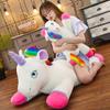 Lovely 40-100cm Rainbow Unicorn Plush Toy Soft Stuffed Giant Size Unicornio Doll Animal Horse Christmas Gifts for Kids Children