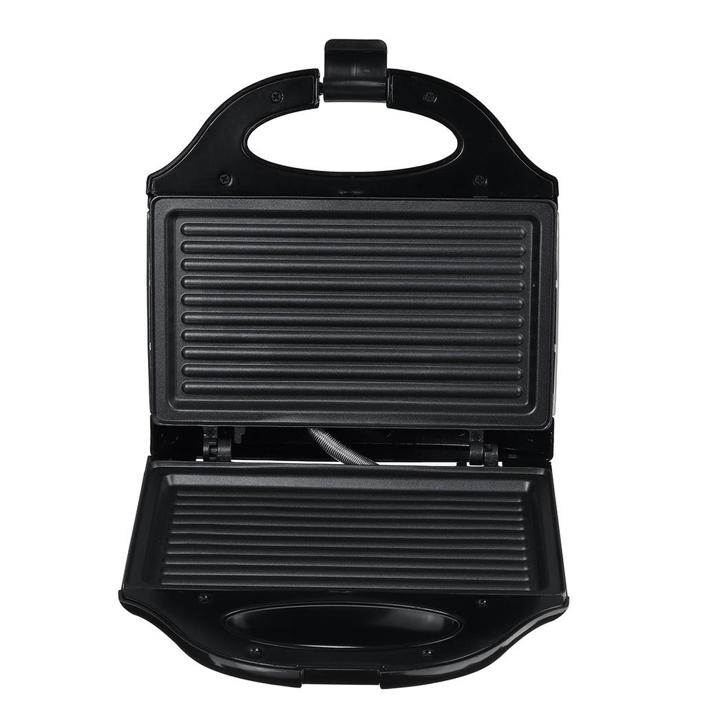 750 Вт 220-240 В Сэндвичница Тостер Машина 50-60 Гц Вафельница Духовка для яичного пирога Завтрак Тостер Машина Барбекю Стейк Нержавеющая сталь 220-240 В